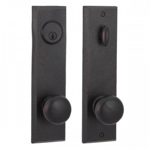 Weslock Molten Bronze Braughton Sideplate Lock - Oil Rubberd Bronze