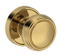 Baldwin Reserve Series Bremerton Knob with Stepped Round Rosette