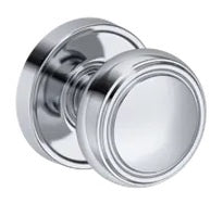 Baldwin Reserve Series Bremerton Knob with Stepped Round Rosette