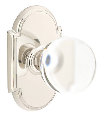 Emtek Bristol Door Knob with Oval Rosette