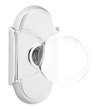 Emtek Bristol Interior Mortise Knob with #8 Rosette