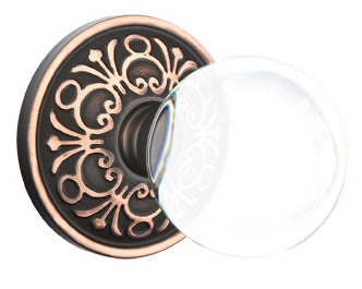 Emtek Bristol Interior Mortise Knob with Lancaster Rosette
