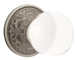 Emtek Bristol Knob - Lancaster Rosette