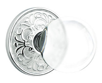 Emtek Bristol Interior Mortise Knob with Lancaster Rosette