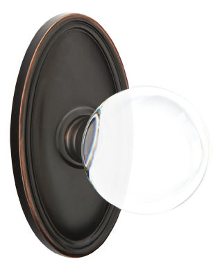 Emtek Bristol Knob - Oval Rosette
