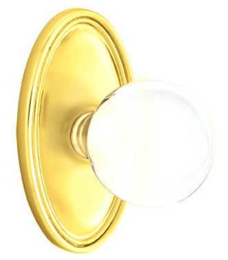 Emtek Bristol Knob - Oval Rosette