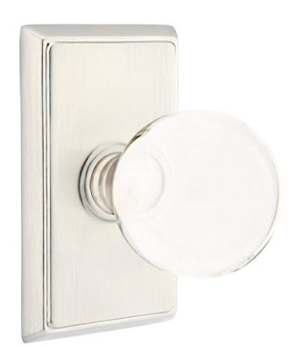 Emtek Bristol Knob - Rectangular Rosette