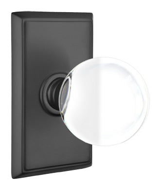 Emtek Bristol Knob - Rectangular Rosette