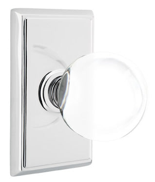 Emtek Bristol Knob - Rectangular Rosette