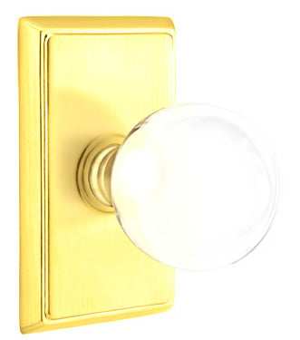Emtek Bristol Knob - Rectangular Rosette