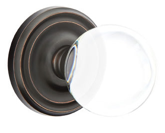 Emtek Bristol Interior Mortise Knob with Regular Rosette