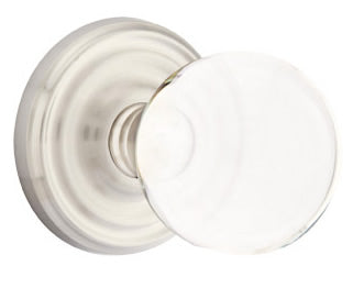 Emtek Bristol Interior Mortise Knob with Regular Rosette