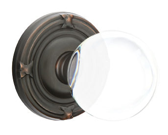 Emtek Bristol Knob - Ribbon & Reed Rosette