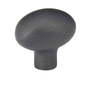 Emtek Sandcast Bronze Egg 1 Inch Cabinet Knob Medium Bronze
