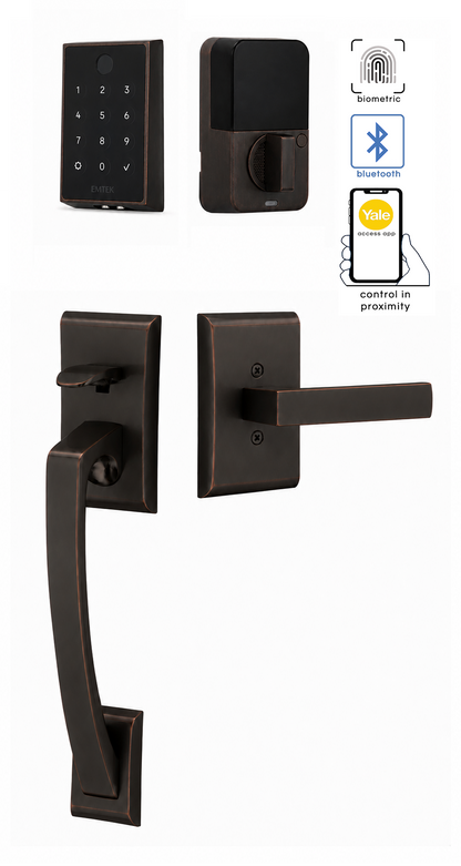 Emtek Ares Entrance Handleset
