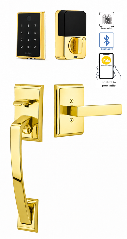 Emtek Ares Entrance Handleset