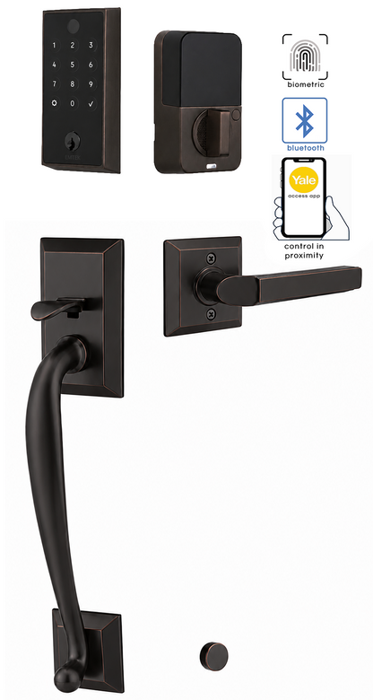 Emtek Franklin Empowered 2 Entry Handleset