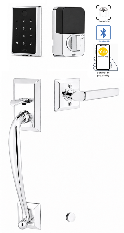 Emtek Franklin Empowered 2 Entry Handleset
