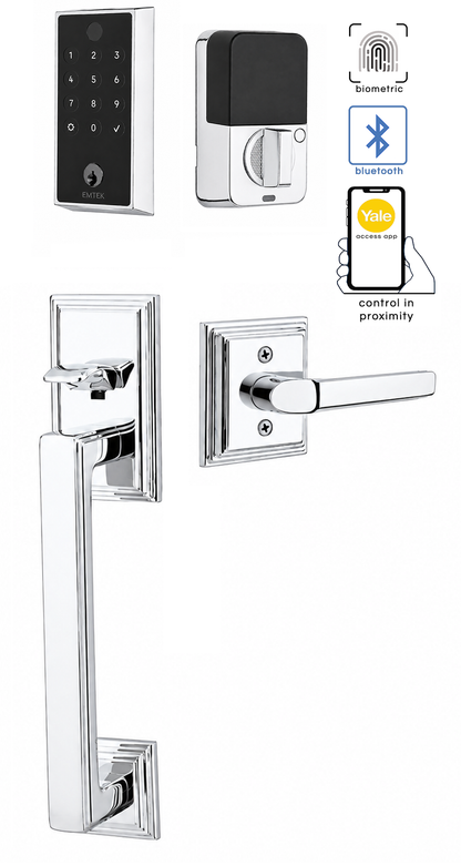 Emtek Hamden Entrance Handleset