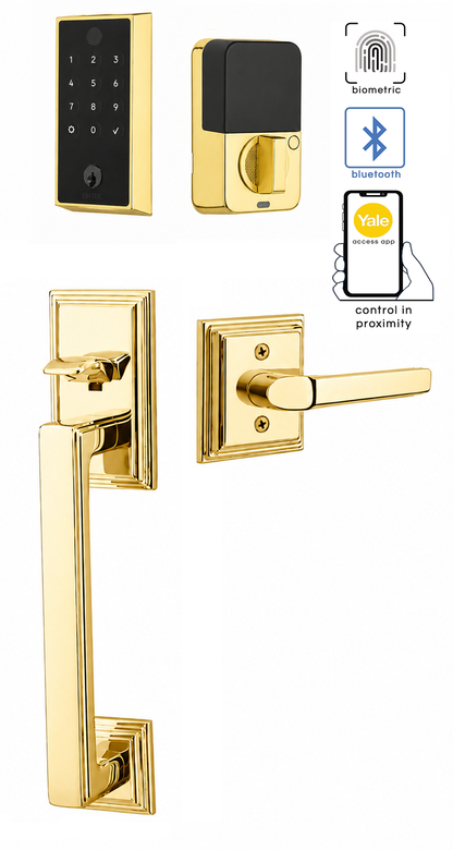 Emtek Hamden Entrance Handleset