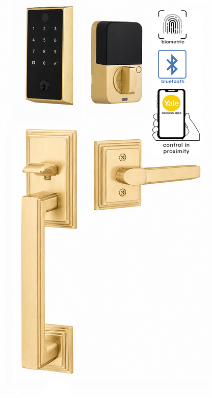 Emtek Hamden Entrance Handleset