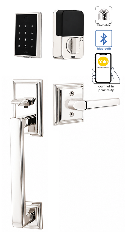 Emtek Hamden Entrance Handleset