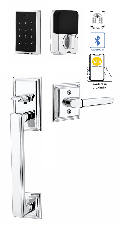 Emtek Hamden Entrance Handleset
