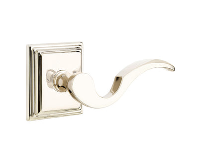 Emtek Cortina Lever with Wilshire Rosette
