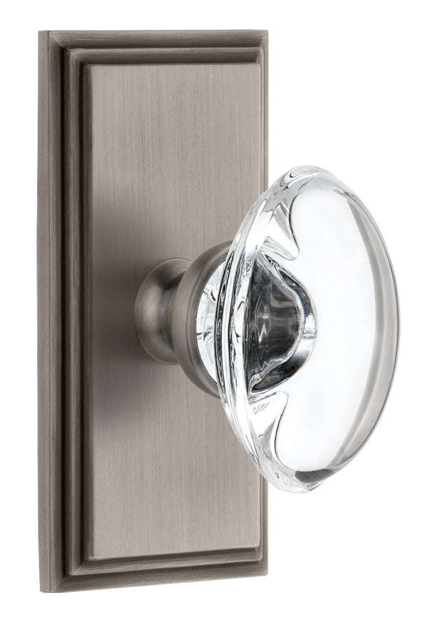 Grandeur Carre Plate with Provence Knob
