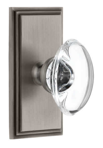 Grandeur Carre Plate with Provence Knob