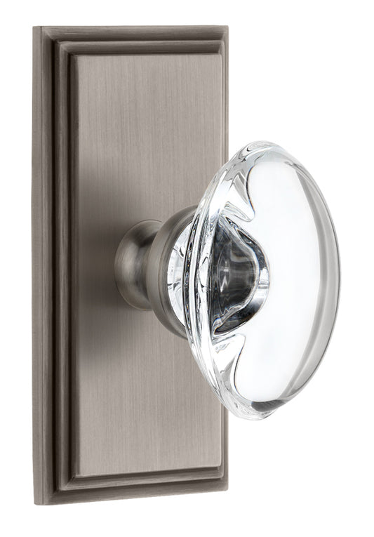 Grandeur Carre Plate with Provence Knob