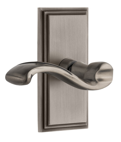 Grandeur Carre Plate with Portofino Lever