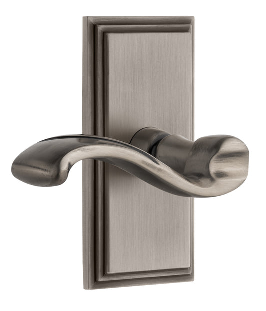 Grandeur Carre Plate with Portofino Lever