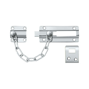 Deltana CDG35 Door Chain Guard - Polished Chrome