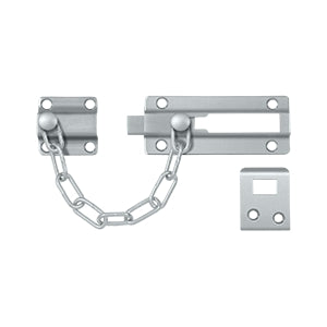 Deltana CDG35 Door Chain Guard - Satin Chrome
