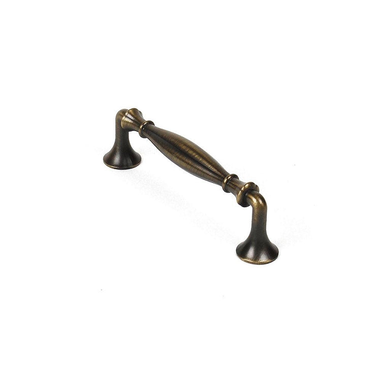Serenity 128 mm Cabinet Pull in Antique Bronze with Copper