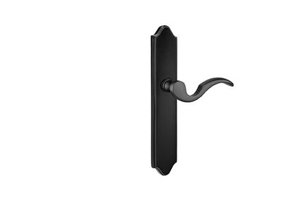 Emtek Configuration 1 - 2x10" Concord Multipoint Lock Trim Flat Black