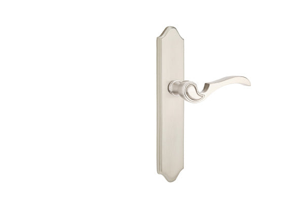 Emtek Configuration 1 2x10 Inch Multi Point Lock - Brass Concord Plate Trim Only