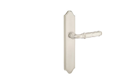 Emtek Configuration 1 2x10 Inch Multi Point Lock - Brass Concord Plate Trim Only
