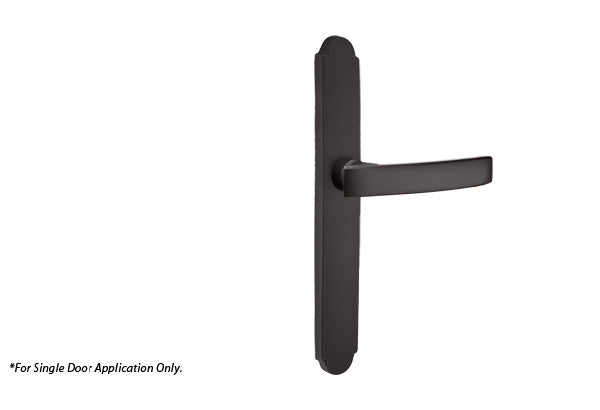 Emtek Configuration 1 Sandcast Arched 1 1/2 Inch x11 Inch Multi Point Lock Trim Only