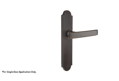 Emtek Configuration 1 Sandcast Arched 2X10 Multi Point Lock Trim Only