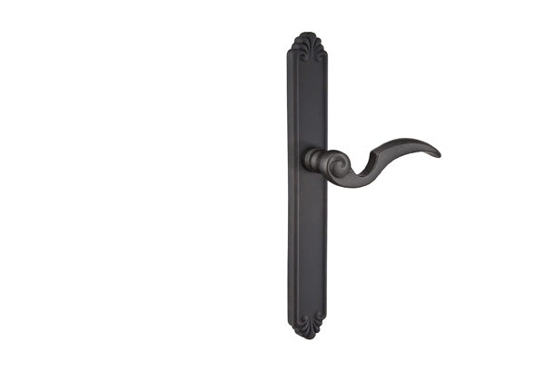 Emtek Configuration 1 Cast Bronze Tuscany 1 1/2 Inch x11 Inch Multi Point Lock Trim Only