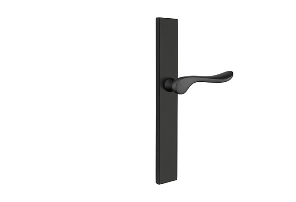 Emtek Configuration 1 1 1/2" x 11" Modern Multipoint Lock Trim Flat Black