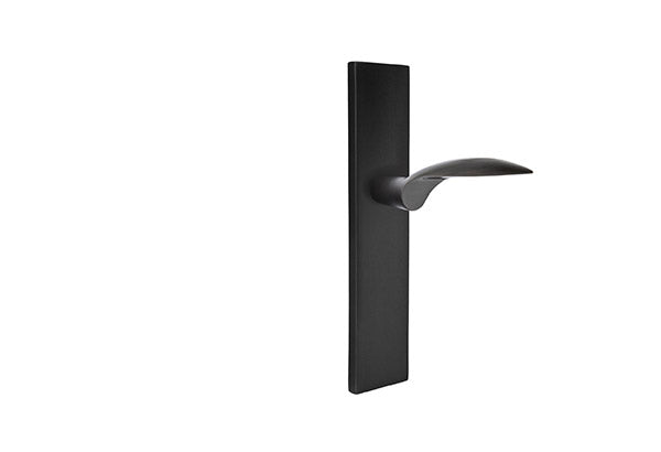 Emtek Configuration 2x10" Modern Multipoint Lock Trim Flat Black