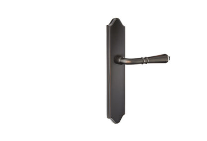 Emtek Configuration 2 2x10 Inch Multi Point Lock - Brass Concord Plate Trim Only