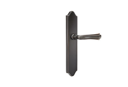 Emtek Configuration 2 2x10 Inch Multi Point Lock - Brass Concord Plate Trim Only