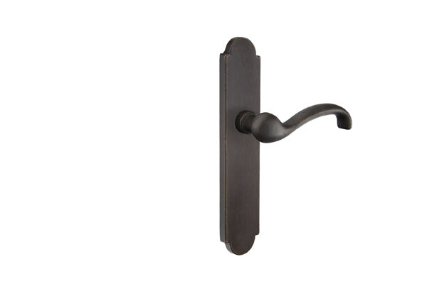 Emtek Configuration 3 Sandcast Arched 2X10 Multi Point Lock Trim Only