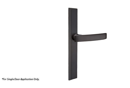 Emtek Configuration 3 Sandcast Rectangular 1 1/2 Inch x11 Inch Multi Point Lock Trim Only