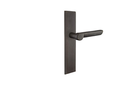Emtek Configuration 3 Sandcast Rectangular 2X10 Multi Point Lock Trim Only