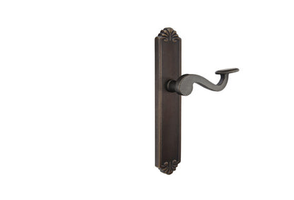 Emtek Configuration 3 Cast Bronze Tuscany 2X10 Multi Point Lock Trim Only
